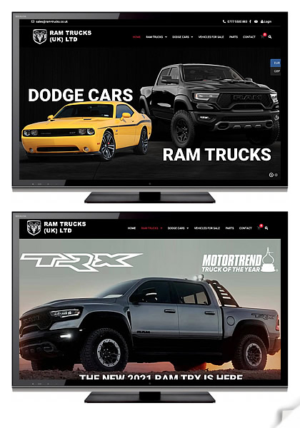 Ram Trucks UK - Click here to visit website